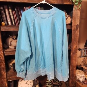 Aerie Women's Light Blue Crewneck